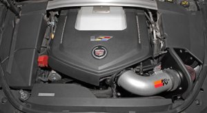 Cadillac STS-V Performance Air Intake - K&N Engineering - Typhoon - `09-`15